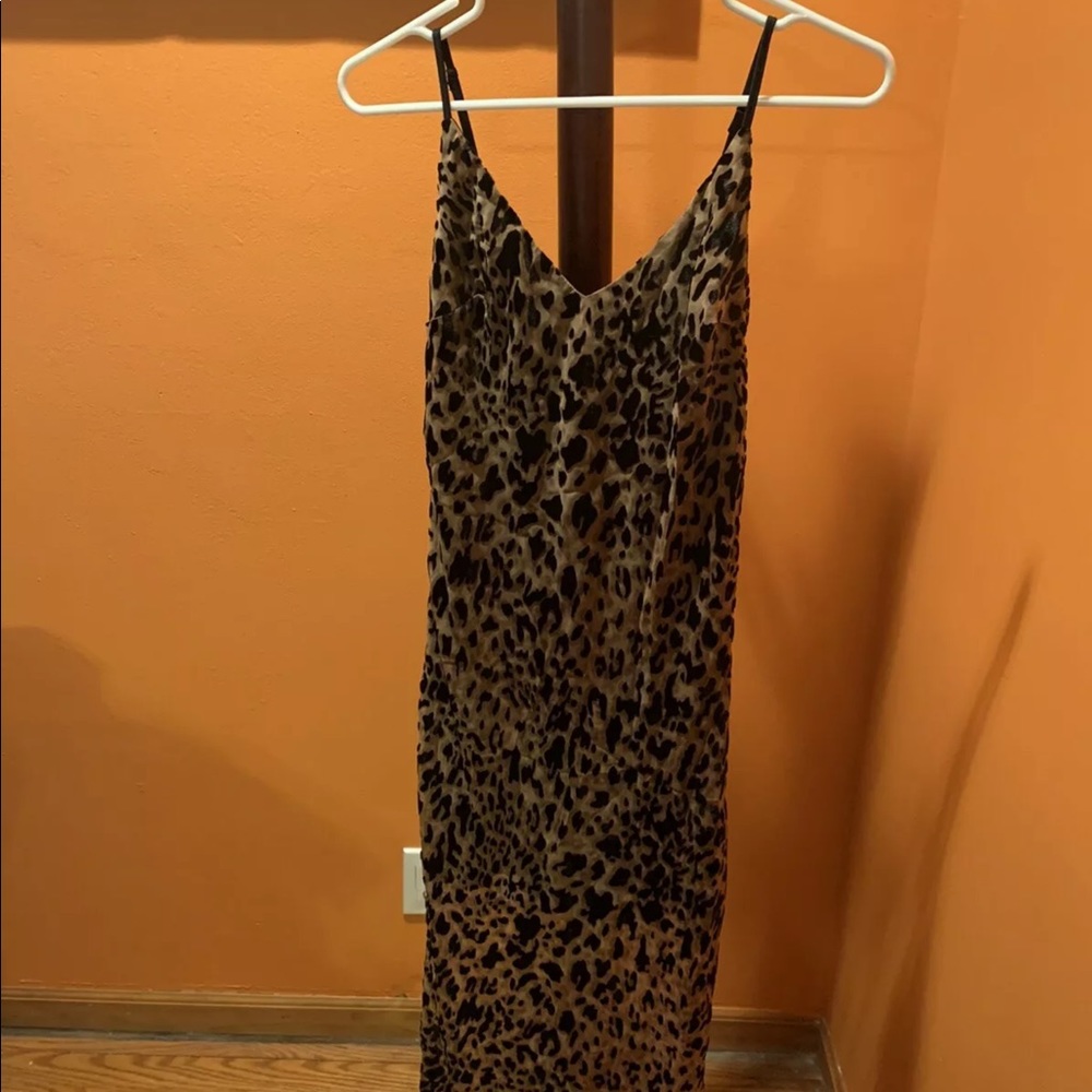 Forever 21 Lepoard Pattern Dress, Sleeveless